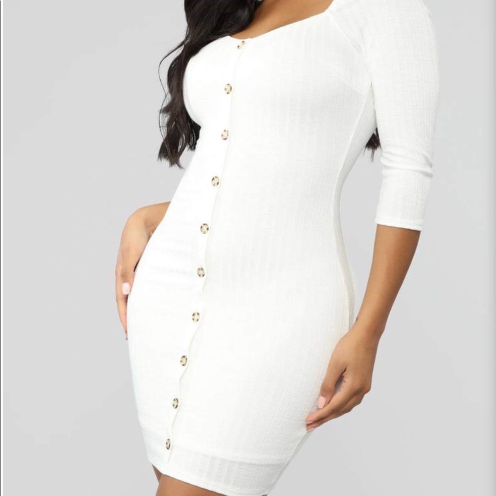 Kinda long baby blue dress